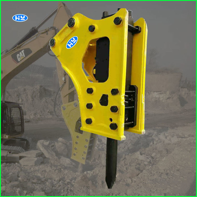 Open Top Hydraul Breaker Hammer With Blunt Chisel 135mm Attachment