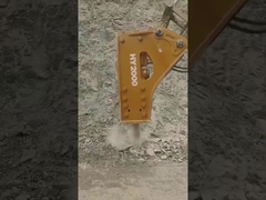 HANYUN200 yan üst hidrolik kırıcı hakkında müşterimizden geri bildirim