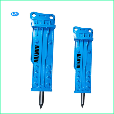 120mm Keski Ekskavatör Kriko Çekiç 120 L/MIN 40Cr Hidrolik Kırıcı
